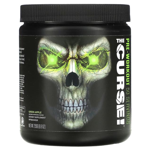 JNX Sports, A Maldição, Pré-Treino, Maçã Verde, 8,8 onças (250 g) on Productcaster.