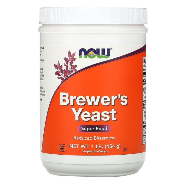 NOW Foods, Brewer's Yeast, Super Food, 1 lb (454 g) on Productcaster.