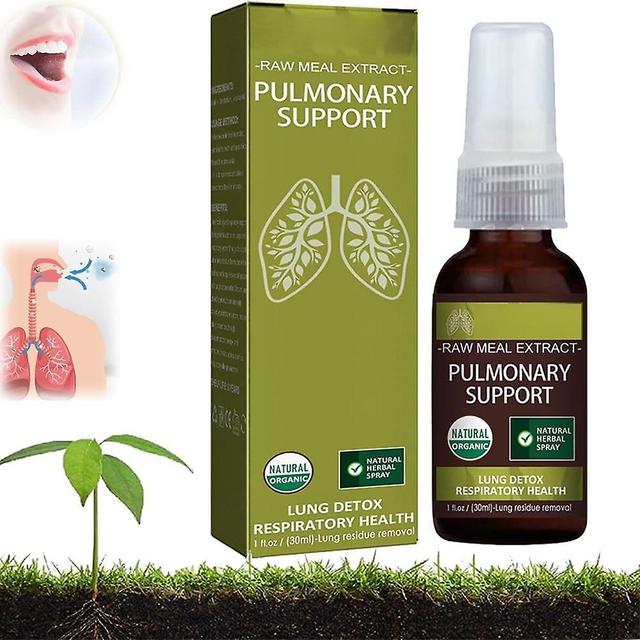 Fongwan Spray detergente polmonare a base di erbe, integratore biologico per la salute dei polmoni, supporto respiratorio Detox Lung Cleanse Mist p... on Productcaster.