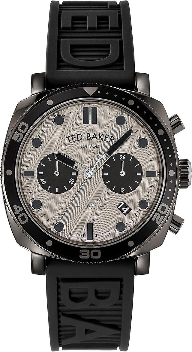 Ted Baker Herrenuhr BKPCNF2049I Schwarz und Grün on Productcaster.