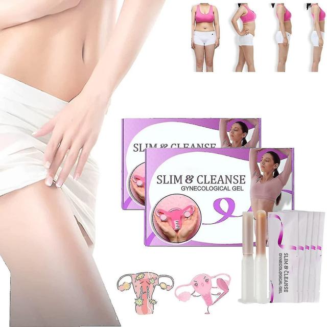 Slim & Cleanse gynekologický gél, prírodný vaginálny regeneračný gél, instantný detoxikačný zoštíhľujúci gél proti svrbeniu 2 boxes on Productcaster.