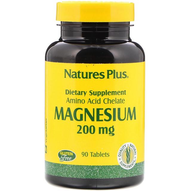 Nature's Plus, Magnesium, 200 mg, 90 Tablets on Productcaster.