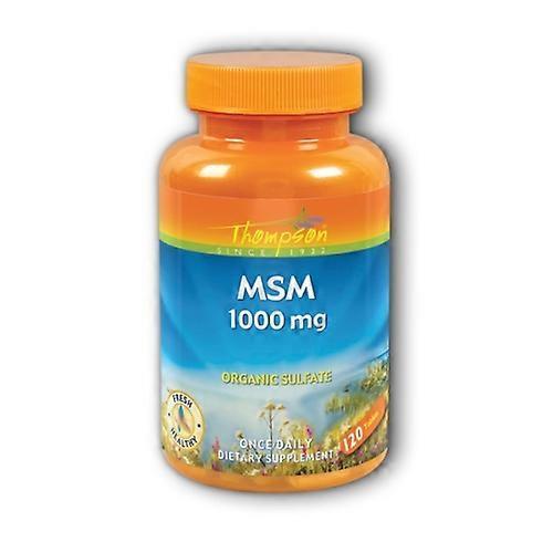 Thompson MSM, 1000 MG, 120 Tabs (Pack of 1) on Productcaster.