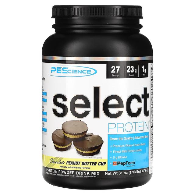 PEScience, Select Protein, Protein Powder Drink Mix, Chocolate Peanut Butter Cup, 1.93 lbs (878 g) on Productcaster.