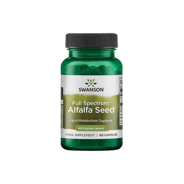 Swanson Fuldt spektrum Alfalfa Frø 400 MG BI7497 on Productcaster.