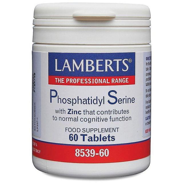 Lamberts Phosphatidyl Serine 100mg Tablets 60 (8539-60) on Productcaster.