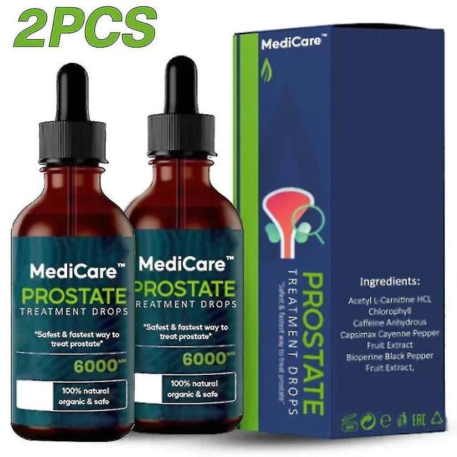 2pcs Medicare Prostate Treatment Drops,prostate Therapy Drops,medicare Prostate Drops on Productcaster.