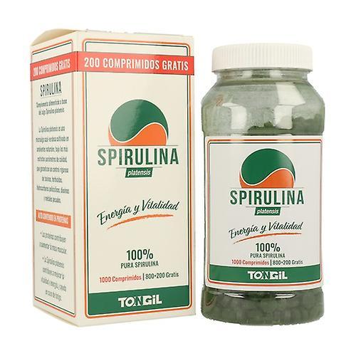 Tongil NutriOrgans Spirulina 1000 tablets of 400mg (400mg) on Productcaster.