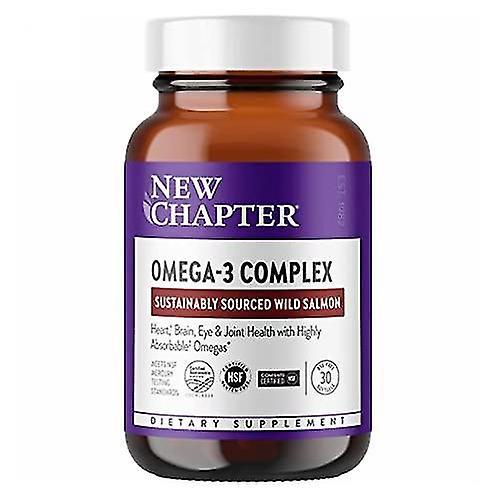 New Chapter Omeg-3 Complex, 30 Softgels (Pack of 1) LONG on Productcaster.