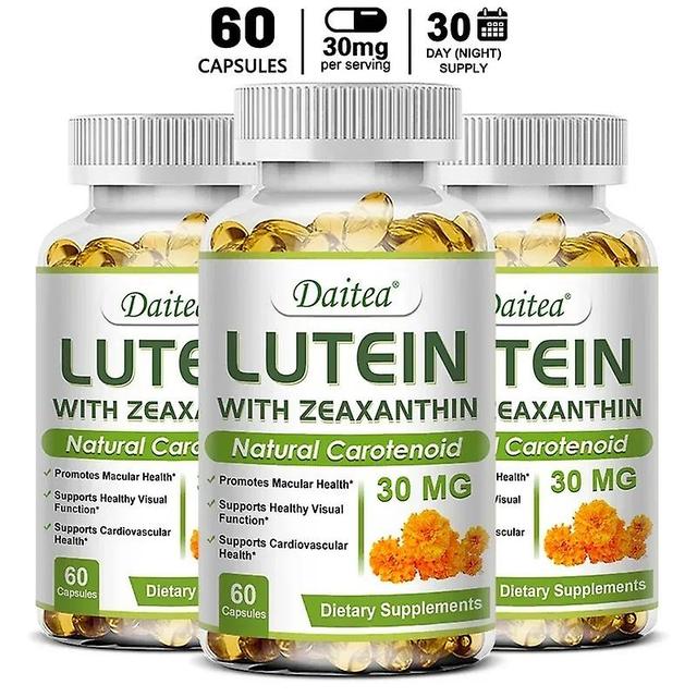 Sofirn Daitea Eye Vitamins with Lutein and Zeaxanthin Extract, Supports Tired and Dry Eye Health, Macular and Vision, 30/60/120 Capsules 60 count-3... on Productcaster.