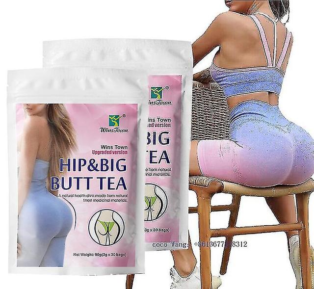 Hip Big Butt Tea Enhancement Gesäß Straffung Reichlich Ergänzungen Kräutertee, 60/90 Beutel 3g x 60 bags on Productcaster.