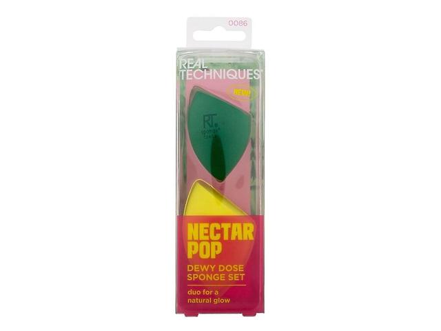 Real Techniques - Nectar Pop Dewy Dose Sponge Set - For Women, 2 pc on Productcaster.