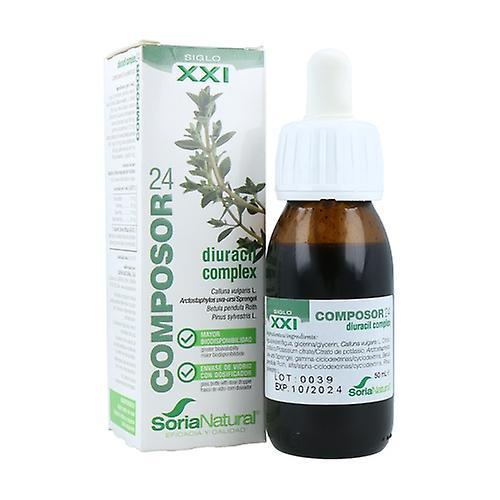 Soria Natural Composor 24 Diuracil complex XXI Formula 50 ml on Productcaster.