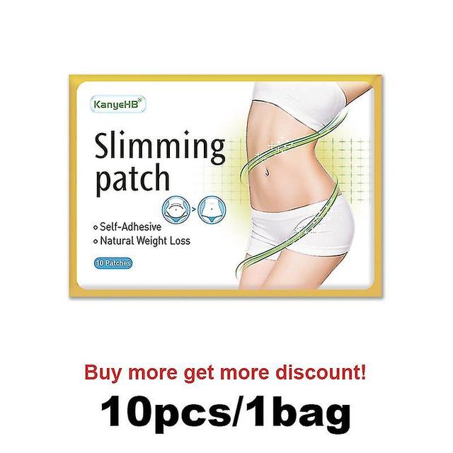 Mja 40pcs/4bags Slimming Patch Fast Burning Fat&belly Slim Lose Weight Products Natural Herbs Navel Sticker Body Shaping Patche 10pcs per 1 bag on Productcaster.