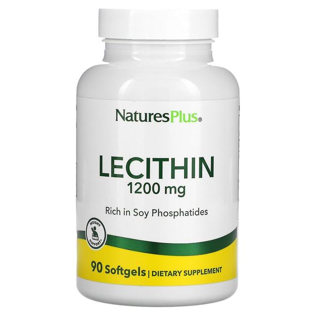 Nature's Plus NaturesPlus, Lecithin, 1.200 mg, 90 Softgels on Productcaster.