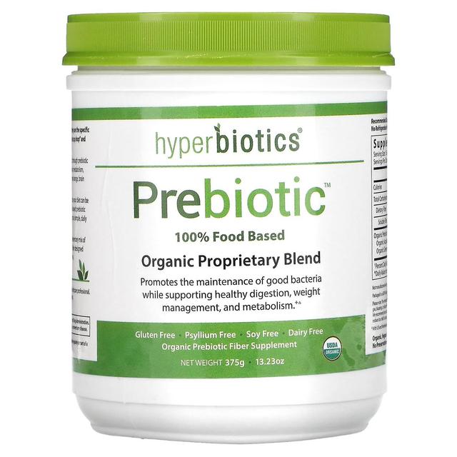 Hyperbiotics Hiperbióticos, Prebiótico, Mistura Orgânica Proprietária, 13,23 oz (375 g) on Productcaster.