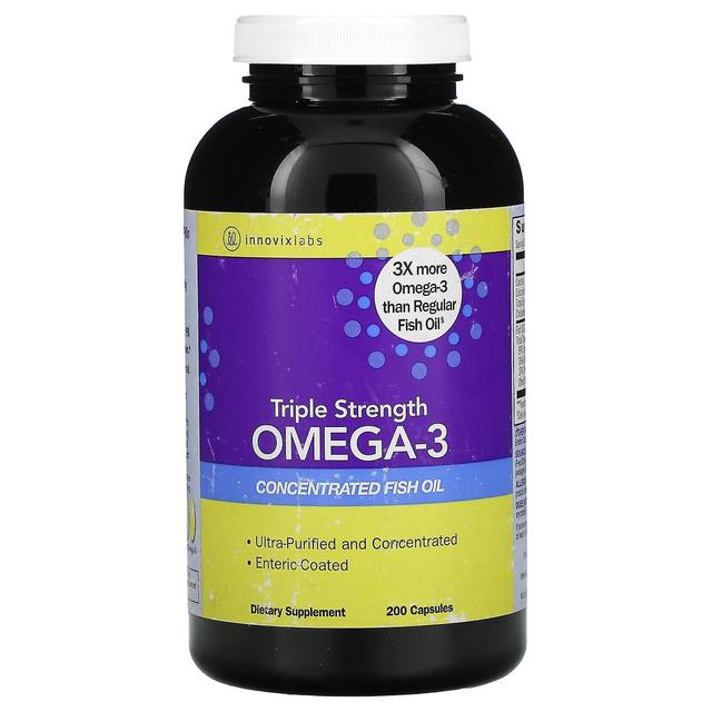 InnovixLabs, Triple Strength Omega-3, 200 kapslar on Productcaster.