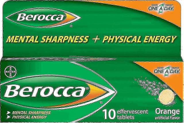 Berocca mental sharpness + physical energy, tablets, orange, 10 ea on Productcaster.