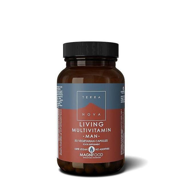 Terra Nova Terranova Living Multivitamin Man Caps 50 (T1452) on Productcaster.