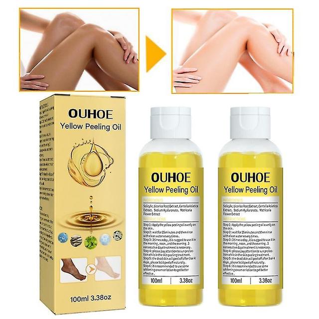 1-3szt Żółty Peeling Olejowy O Podwójnej Mocy 100ml 2pcs on Productcaster.