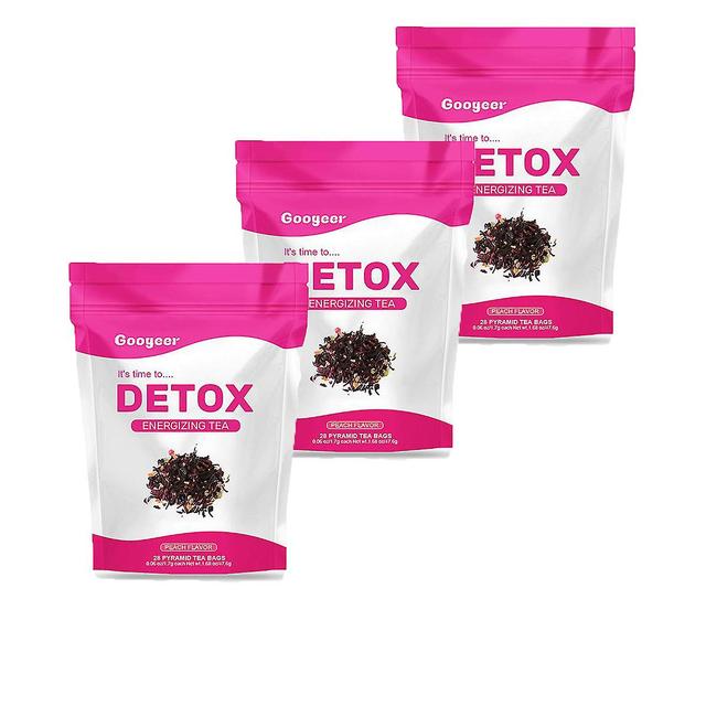 5/4/3 Beutel Detox-Tee unterstützt ein gesundes Gewicht, hilft, Blähungen zu reduzieren, natürliche Energie -GSL 3 pcs on Productcaster.