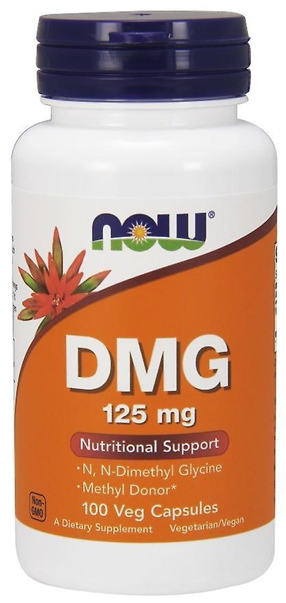 Now Foods DMG 125 mg 100 Vegetable Capsules 75 gr on Productcaster.