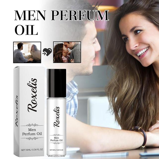 Roxelis Men Perfum Oil, Fresh And Elegant Without Pungent Natural Long-Lasting Fragrance Compact Por on Productcaster.