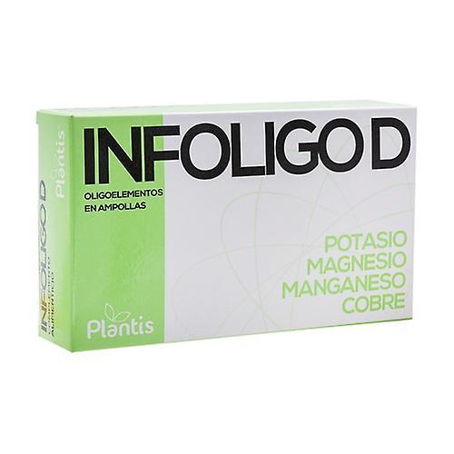 Plantis Infoligo D 20 ampoules of 5ml on Productcaster.