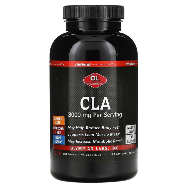 Olympian Labs Inc. Olympian Labs Inc., CLA, 1,000 mg, 210 Softgels on Productcaster.