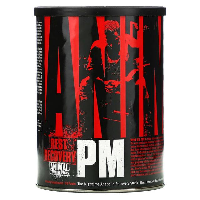 Universal Nutrition, Animal PM, The Nighttime Anabolic Recovery Stack, 30 Packs on Productcaster.