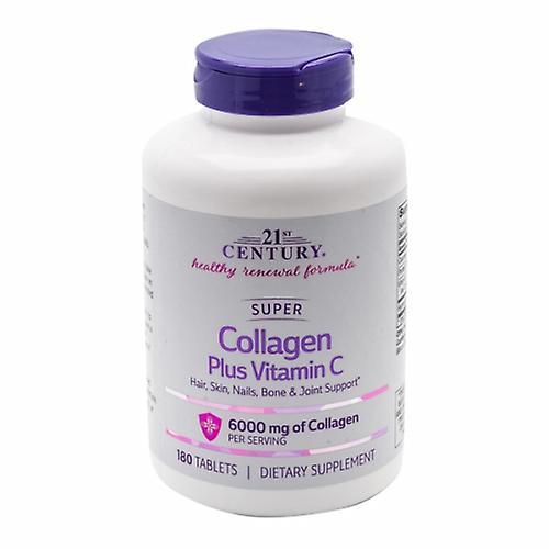 21st Century Super Collagen + Vitamin C, 180 Tabs (Pack of 3) on Productcaster.