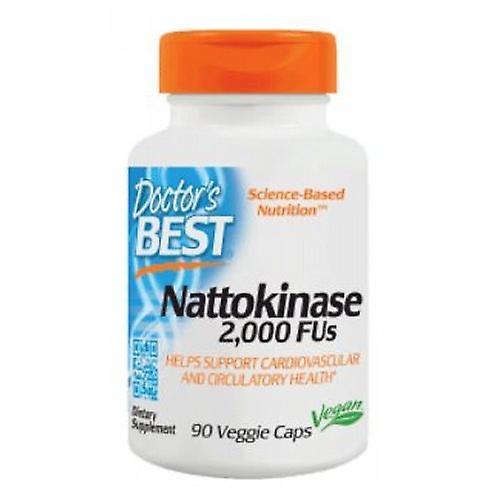 Doctor's Best Doctors Best Best Nattokinase, 2000 unità di fibrina, 90 Veggie Caps (confezione da 4) on Productcaster.