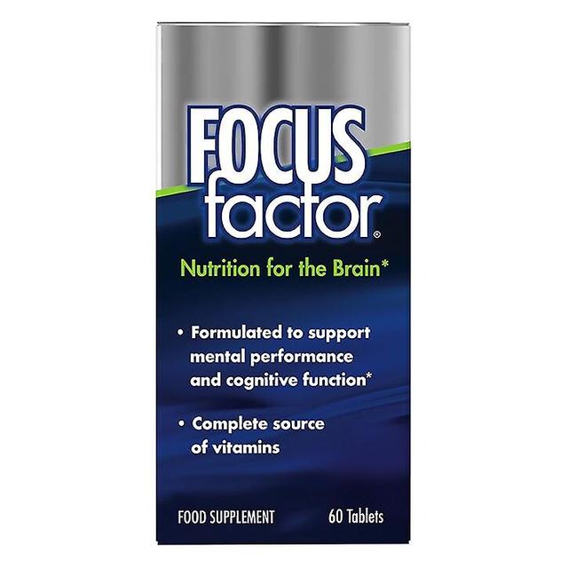 Focus Factor Adulto 60 Comprimidos on Productcaster.