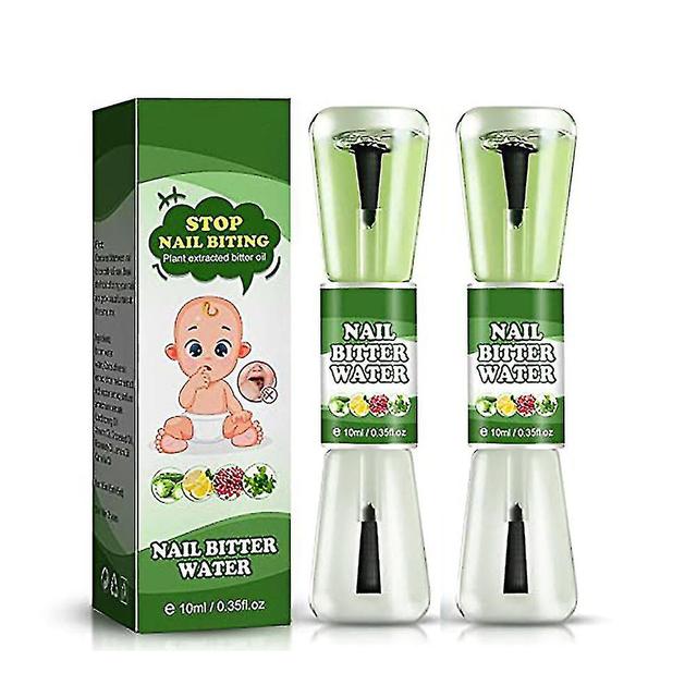 Tratamento de roer as unhas para crianças rolha de chupar o polegar natural para crianças botânicos amargos 2pcs on Productcaster.