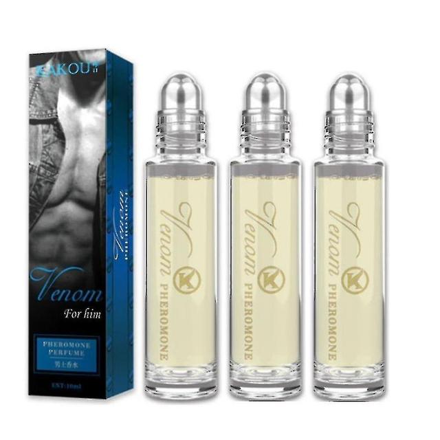 3pcs 10ml Venom Feromônio fragrância perfume para homens / mulheres longa duração estimulante on Productcaster.