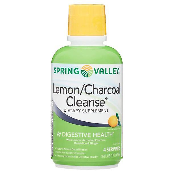 Spring valley lemon/charcoal cleanse, 16 fl oz on Productcaster.