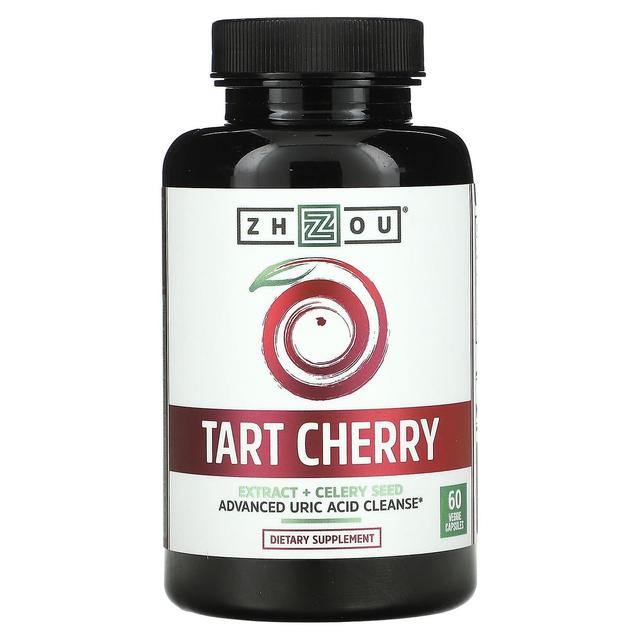 Zhou Nutrition, Tart Cherry Extract + Celery Seed, 60 Veggie Capsules on Productcaster.