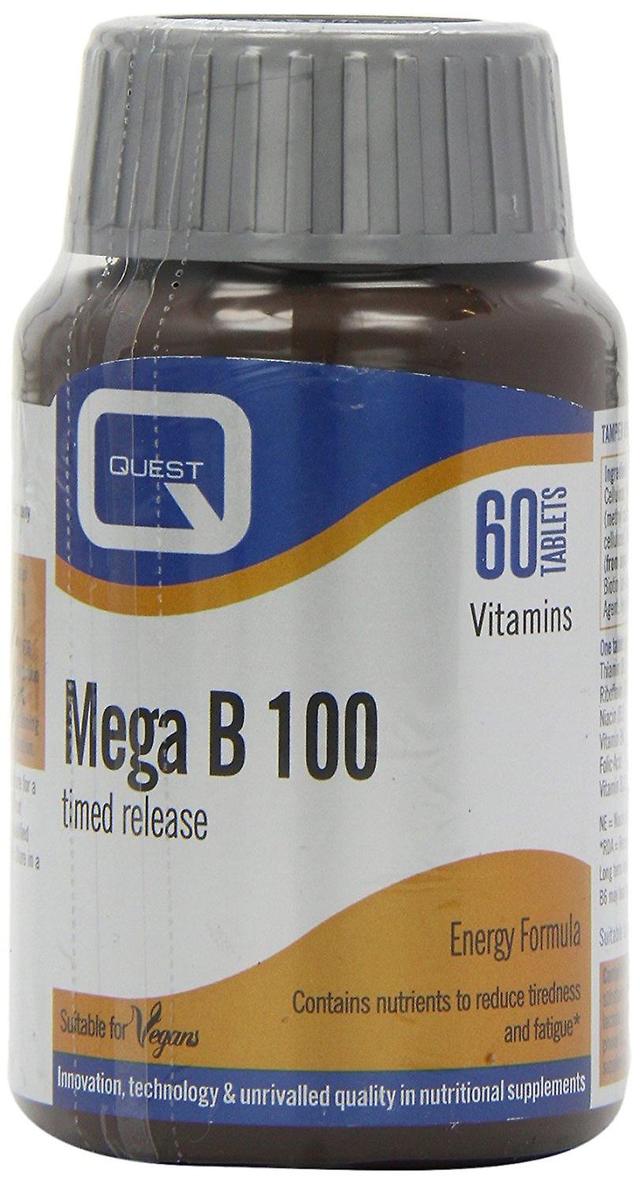 Quest B Complex Getimede Release, 60 Tabletten on Productcaster.