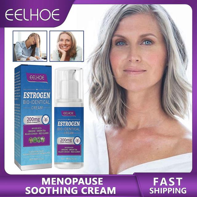 Menopause Soothing Cream Reduce Female Menopause Fatigue Relief Emotional Fluctuation Fight Stress Anxiety Health Body Care Qxuan 100ml Boxed on Productcaster.