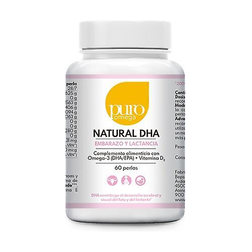 Puro Omega Natural DHA Pregnancy and Lactation 60 softgels on Productcaster.