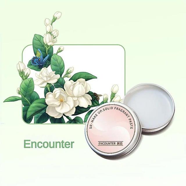 Women Solid Perfume Portable Solid Balm Lotus Long-lasting Fragrances Fresh And Elegant Female Solid Encounter on Productcaster.