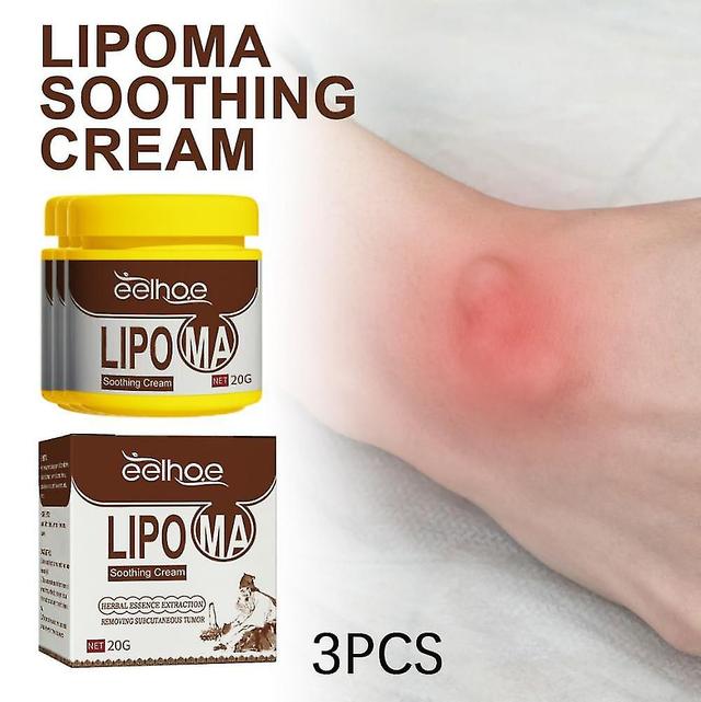 1pc Eelhoe Fat Knot Repair Cream Aliviar Aglomeração de Gordura Corporal Subcutâneo Hard Lump Body Health Care Cream 3PCS on Productcaster.