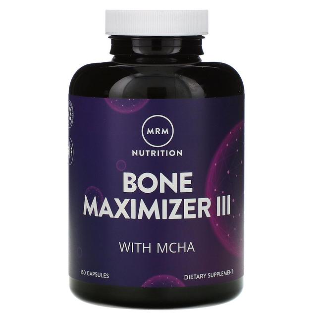 MRM, Nutrition, Bone Maximizer III with MCHA, 150 Capsules on Productcaster.