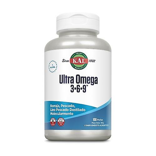 Kal Ultra Omega 3-6-9 100 softgels on Productcaster.