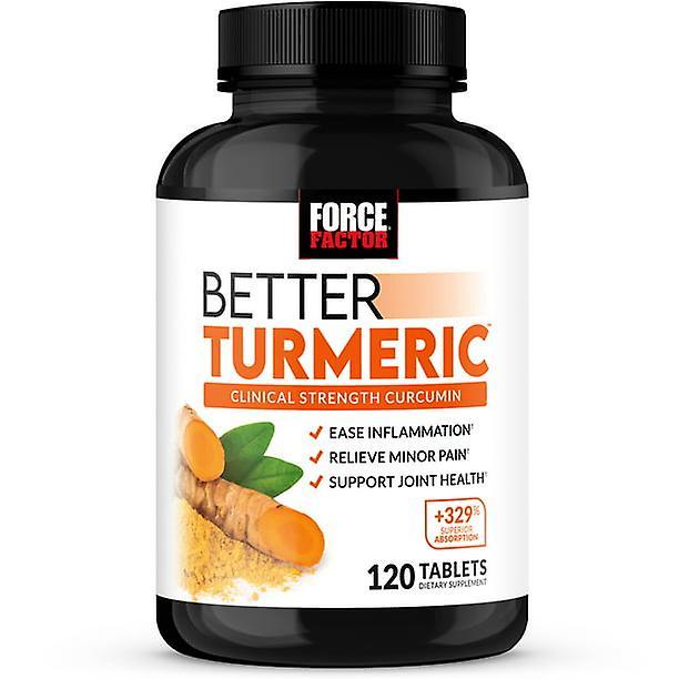 Force factor better turmeric joint support supplement with turmeric and curcumin, 120 tablets on Productcaster.