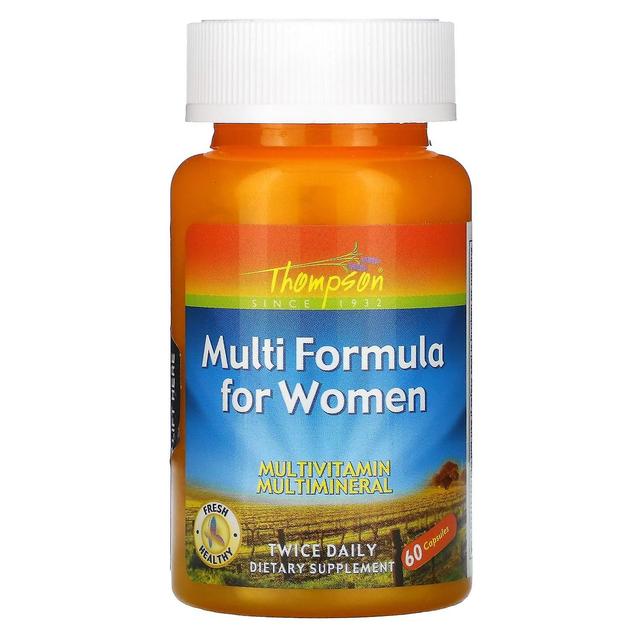 Thompson, Multi Formula for Women, 60 Capsules on Productcaster.