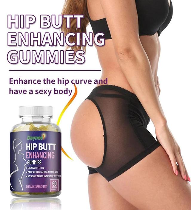 60 Buttocks And Buttocks Enhancement Gummies - Dietary Supplement For Increasing Buttocks Curves - Buttocks 1pc on Productcaster.