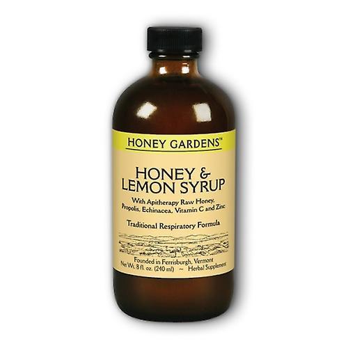 Honey Gardens Honey & Lemon Syrup, 8 oz (Confezione da 4) on Productcaster.