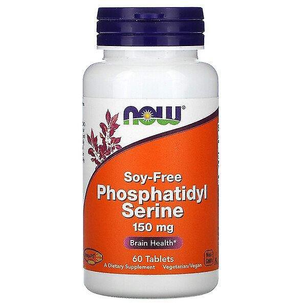 Now Foods, Phosphatidyl Serine, Soy-Free, 150 mg, 60 Tablets on Productcaster.