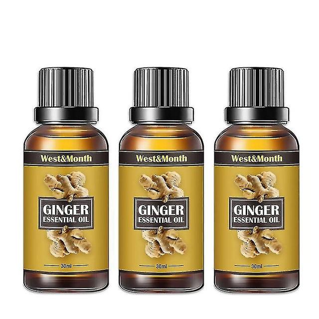 30-150ml Lymph Detoxification Ginger Oil,belly Drainage Ginger Oil,,lymphatic Drainage Ginger Oil,essential Relax Body 30ml on Productcaster.